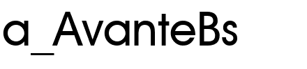 a_AvanteBs.ttf