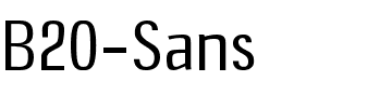 B20-Sans.ttf