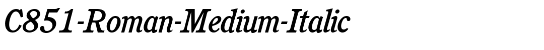 C851-Roman-Medium-Italic.ttf