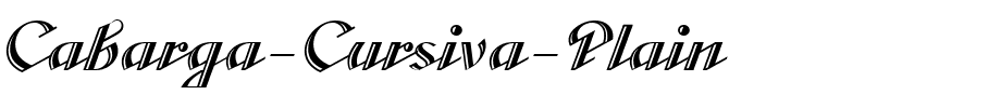 Cabarga-Cursiva-Plain.ttf