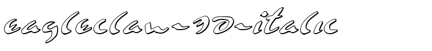 Eagleclaw-3D-Italic.ttf