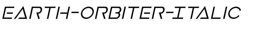 Earth-Orbiter-Italic.ttf