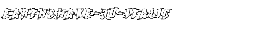 Earthshake-3D-Italic.ttf