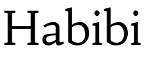 Habibi.ttf