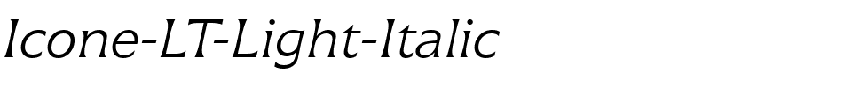 Icone-LT-Light-Italic.ttf