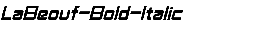 LaBeouf-Bold-Italic.ttf