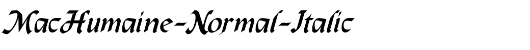 MacHumaine-Normal-Italic.ttf