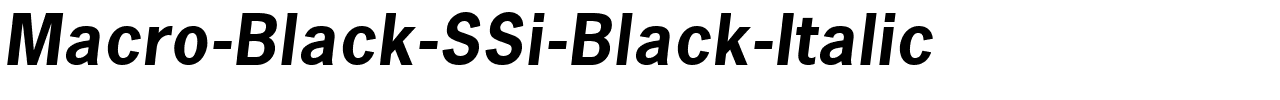 Macro-Black-SSi-Black-Italic.ttf