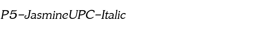 P5-JasmineUPC-Italic.ttf