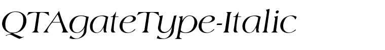 QTAgateType-Italic.ttf