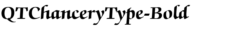 QTChanceryType-Bold.ttf