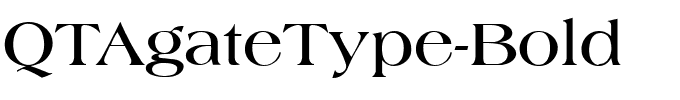 QTAgateType-Bold.ttf