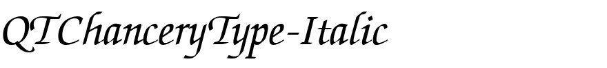 QTChanceryType-Italic.ttf