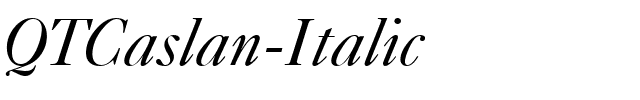 QTCaslan-Italic.ttf