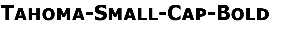 Tahoma-Small-Cap-Bold.ttf