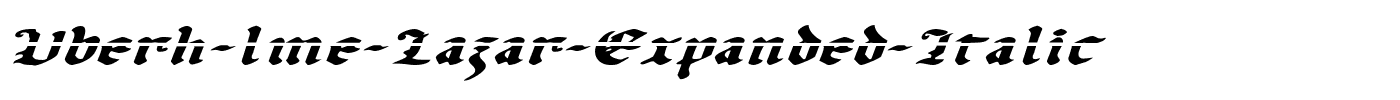 Uberh-lme-Lazar-Expanded-Italic.ttf