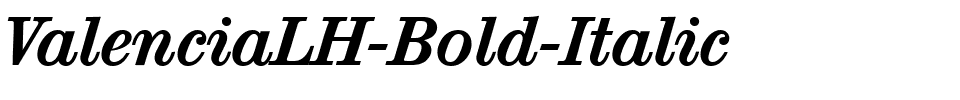 ValenciaLH-Bold-Italic.ttf