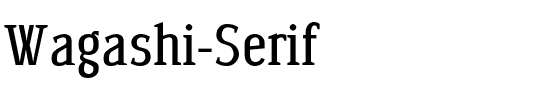 Wagashi-Serif.otf