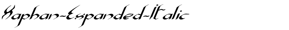 Xaphan-Expanded-Italic.ttf