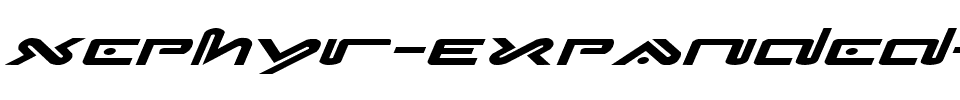 Xephyr-Expanded-Italic.ttf