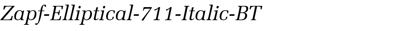 Zapf-Elliptical-711-Italic-BT.ttf