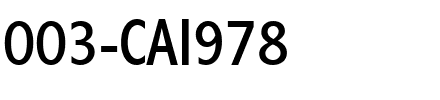 003-CAI978.ttf