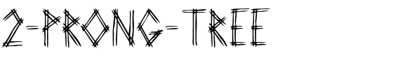 2-Prong-Tree.ttf