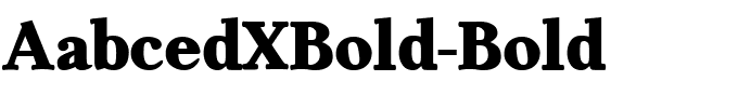 AabcedXBold-Bold.ttf