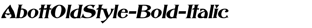 AbottOldStyle-Bold-Italic.ttf