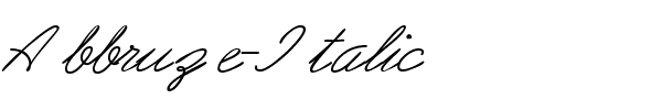 Abbruze-Italic.ttf