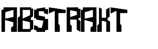 Abstrakt.ttf