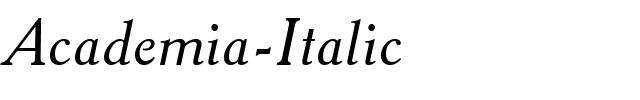 Academia-Italic.ttf