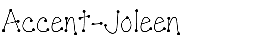 Accent-Joleen.ttf