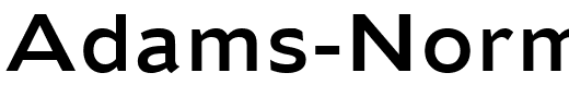 Adams-Normal.ttf