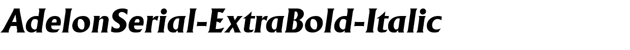 AdelonSerial-ExtraBold-Italic.ttf