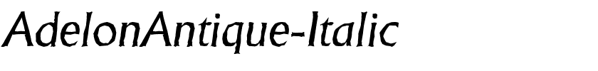 AdelonAntique-Italic.ttf