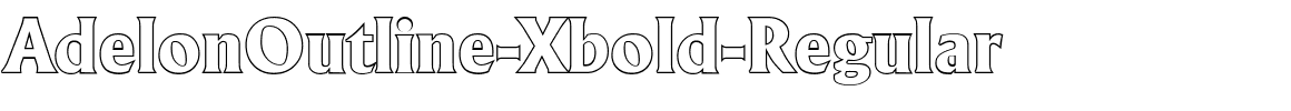 AdelonOutline-Xbold-Regular.ttf