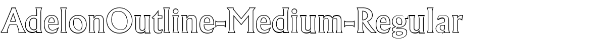 AdelonOutline-Medium-Regular.ttf