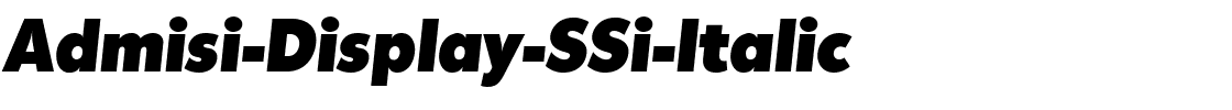 Admisi-Display-SSi-Italic.ttf