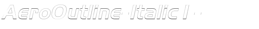 AeroOutline-Italic1-.ttf