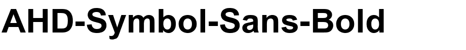 AHD-Symbol-Sans-Bold.ttf