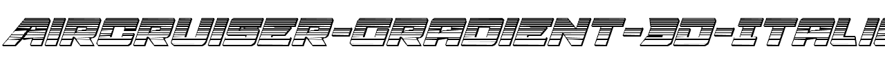 Aircruiser-Gradient-3D-Italic.ttf