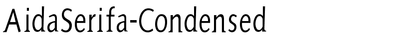 AidaSerifa-Condensed.ttf