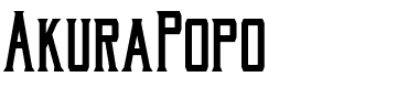 AkuraPopo.otf