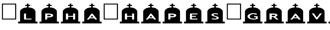 AlphaShapes-gravestones-3.ttf