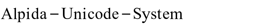 Alpida-Unicode-System.ttf