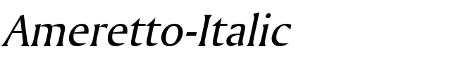 Ameretto-Italic.ttf