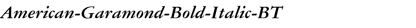 American-Garamond-Bold-Italic-BT.ttf