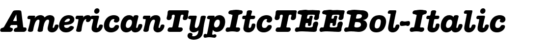 AmericanTypItcTEEBol-Italic.ttf