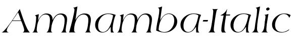 Amhamba-Italic.ttf